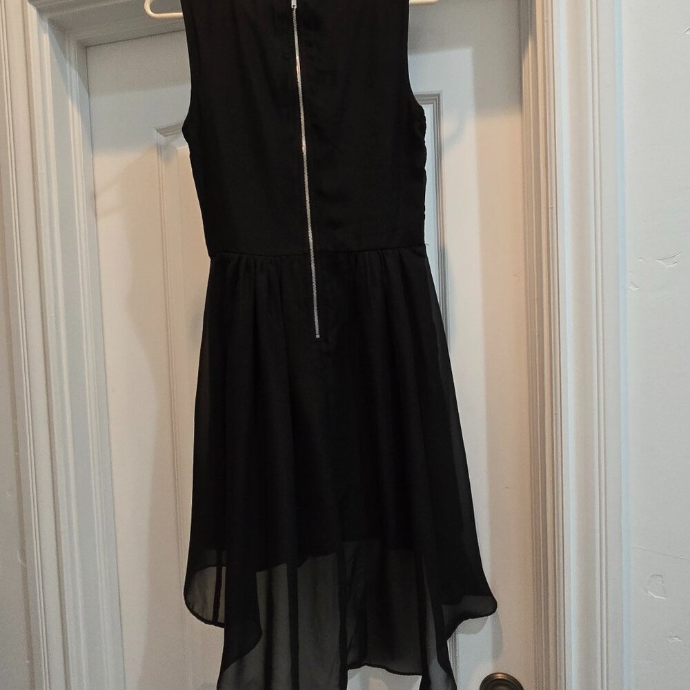 Delia's chiffon dress with lace and sequin overlay